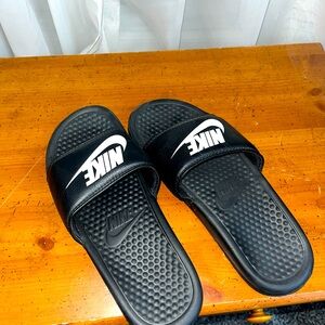 Gently Worn Nike Slides
